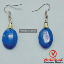Load image into Gallery viewer, Handmade Light Weight Lapis Lazuli Earrings
