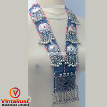 Load image into Gallery viewer, Vintage Long Chain Turkmen Big Pendant Style Necklace
