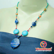 Load image into Gallery viewer, Multi Stones Beaded Vintage Necklace
