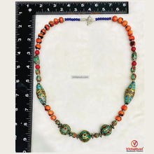 Load image into Gallery viewer, Handmade Nepalese Tibetan Choker Necklace
