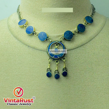 Load image into Gallery viewer, Tribal Boho Pendant Afghani Necklace
