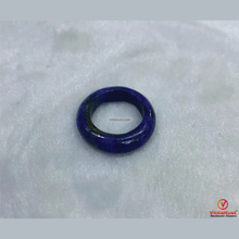 Load image into Gallery viewer, Blue Lapis Lazuli Gemstone Statement Ring
