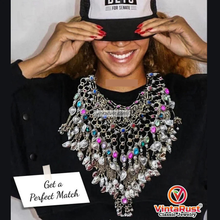 Load image into Gallery viewer, Vintage Tribal Kuchi Bib Necklace
