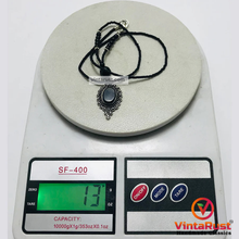 Load image into Gallery viewer, Bohemian Black Onyx-Style Pendant Necklace
