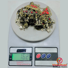 Load image into Gallery viewer, Charming Vintage Red Glass Stones Bib Necklace
