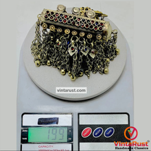 Load image into Gallery viewer, Gypsy Big Pendant Necklace With Dangling Tassels
