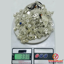 Load image into Gallery viewer, Unique Multi Layered Silver Kuchi Necklace
