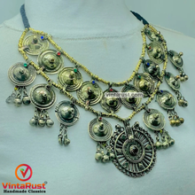 Load image into Gallery viewer, Vintage Gypsy Multilayer Beaded Chain Necklace
