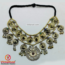 Load image into Gallery viewer, Vintage Gypsy Multilayer Beaded Chain Necklace
