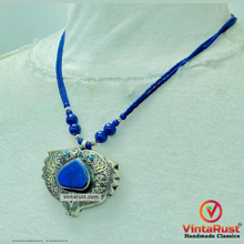Load image into Gallery viewer, Massive Lapis Lazuli Stone Kuchi Necklace
