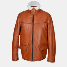 Load image into Gallery viewer, Winter Men&#39;s Bomber Casual Leather Jacket
