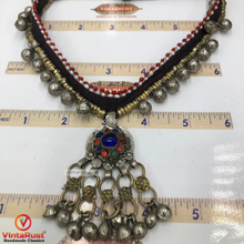 Load image into Gallery viewer, Vintage Afghan Dangling Bells Pendant Necklace
