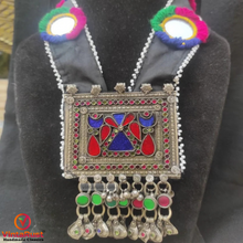 Load image into Gallery viewer, Long Straps Mala Style Pendant Necklace
