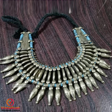 Load image into Gallery viewer, Metal Spikes With Beads Choker Necklace
