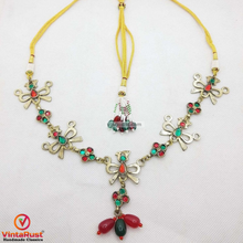 Load image into Gallery viewer, Multicolor Birds Choker With Adjustable Length
