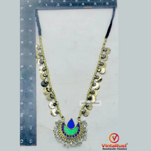 Load image into Gallery viewer, Vintage Long Mala With Metal And Wooden Beads
