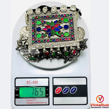 Load image into Gallery viewer, Bohemian Necklace With Coins and Multicolor Pendant
