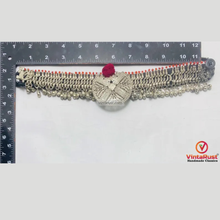 Load image into Gallery viewer, Afghan Kuchi Choker: Silver Bells, Statement Piece, Tribal Jewelry

