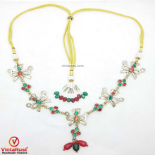 Load image into Gallery viewer, Multicolor Birds Choker With Adjustable Length
