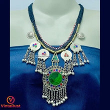 Load image into Gallery viewer, Tribal Boho Gypsy Dangle Coins Necklace
