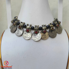 Load image into Gallery viewer, Traditional Handmade Vintage Coins Choker

