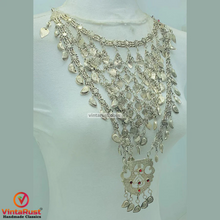 Load image into Gallery viewer, Oversized Gypsy Long Multi-Strand Necklace
