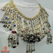 Load image into Gallery viewer, Oversized Necklace Embellished with Fish Motifs
