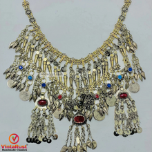 Load image into Gallery viewer, Oversized Necklace Embellished with Fish Motifs
