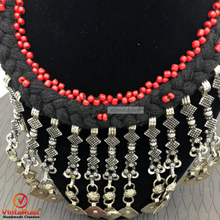 Load image into Gallery viewer, Handcrafted Tribal Ethnic Bib Necklace

