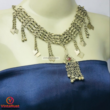 Load image into Gallery viewer, Exquisite Tribal Kuchi Bohemian Choker Necklace
