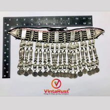Load image into Gallery viewer, Rustic Tribal Choker with Fish Motifs Coin Accents
