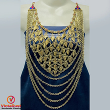 Load image into Gallery viewer, Vintage Oversized Multi Strands Bib Necklace
