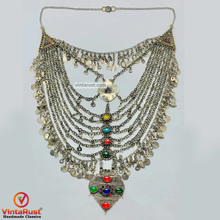 Load image into Gallery viewer, Vintage Long Multi Strands Bib Necklace
