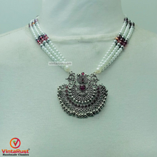 Load image into Gallery viewer, Handmade Layered Beaded Chain Necklace
