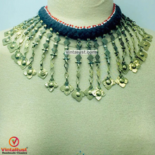 Load image into Gallery viewer, Handmade Tribal Dangling Tassels Choker
