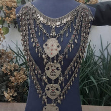 Load image into Gallery viewer, Afghan Vintage Bib Necklace
