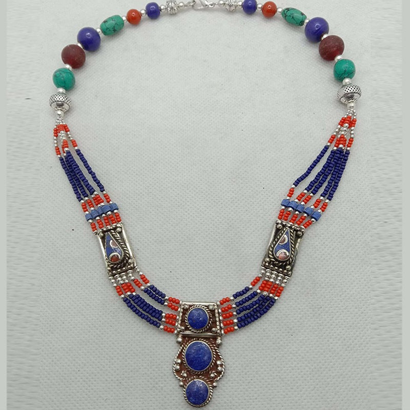 Ethnic Nepalese Pendant Necklace