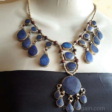 Load image into Gallery viewer, Lapis lazuli Jewelry Set
