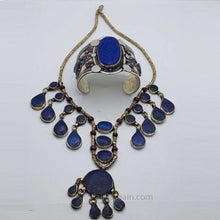 Load image into Gallery viewer, Lapis lazuli Jewelry Set
