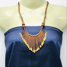 Load image into Gallery viewer, Egyptian Antique Necklace, Statement Choker Collar Choker Necklace
