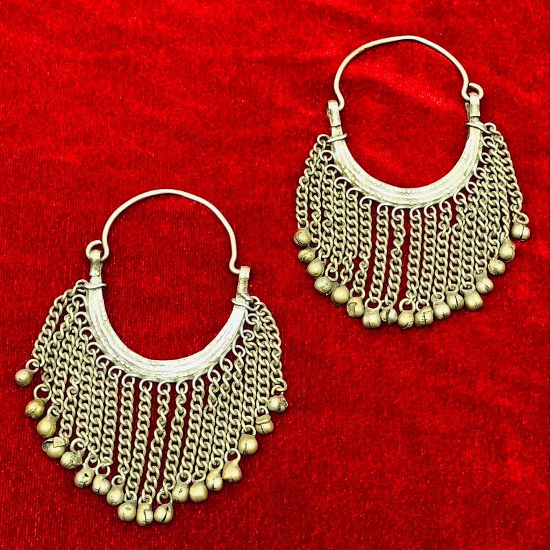 Vintage Earrings With Long Bells