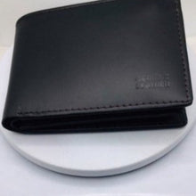 Load image into Gallery viewer, Men&#39;s Black Leather Wallet

