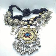 Load image into Gallery viewer, Dangling Bells Turkmen Necklace
