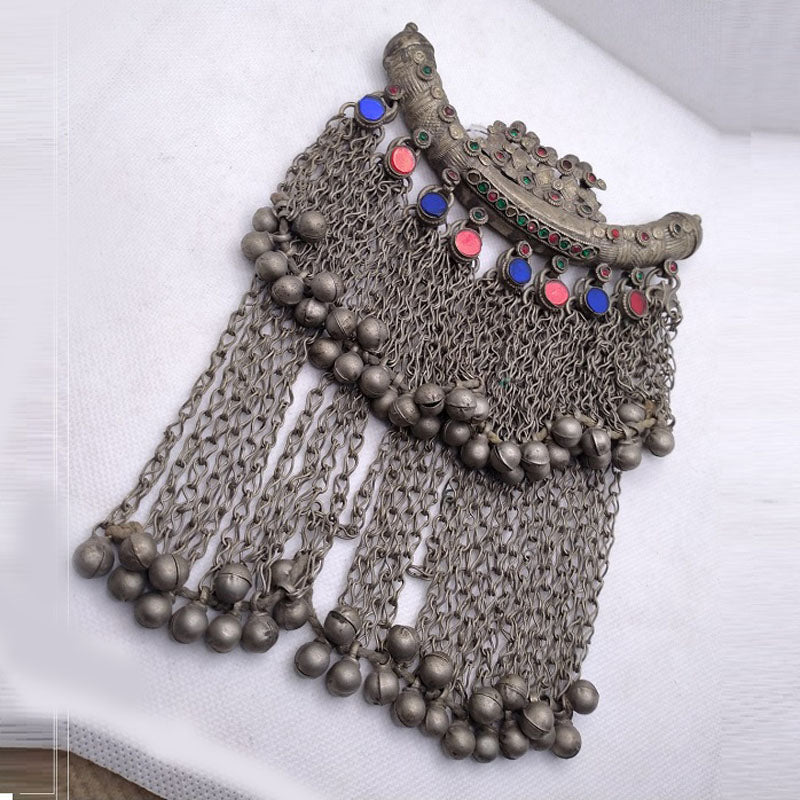 Vintage Tribal Massive Choker Necklace