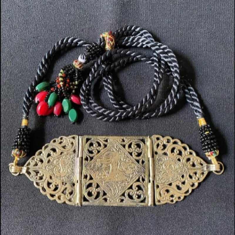 Vintage Amulet Cum Choker, Handmade Necklace
