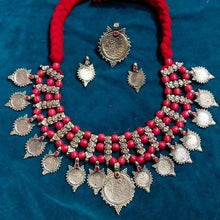 Load image into Gallery viewer, Vintage Coins Tribal Jewelry Set
