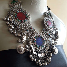 Load image into Gallery viewer, Three Rings Necklace With Dangling Tassels
