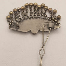Load image into Gallery viewer, Silver Kuchi Vintage Hair Pins With Dangling Bells
