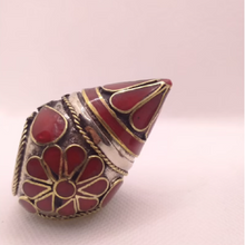 Load image into Gallery viewer, Handmade Ethnic Cone Ring, Vintage Massive Kuchi Ring
