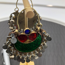 Load image into Gallery viewer,  Handmade Kuchi Chanbali Earrings
